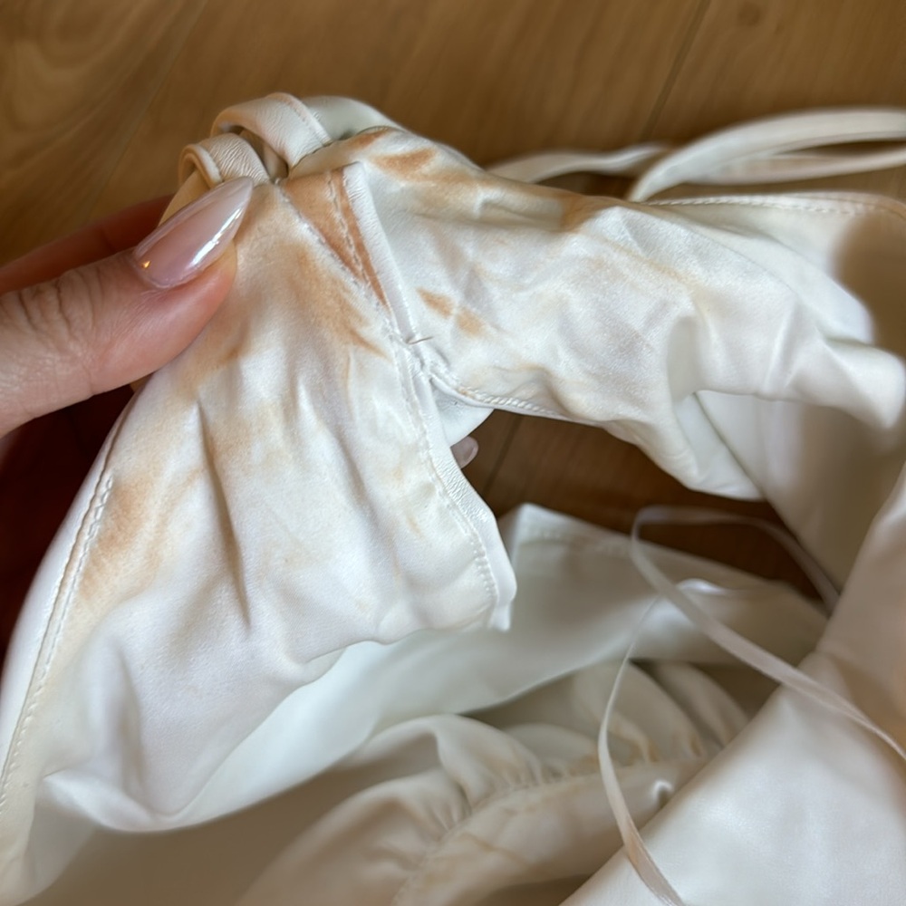 Akira White Flower Halter Dress - Picture 8 of 8
